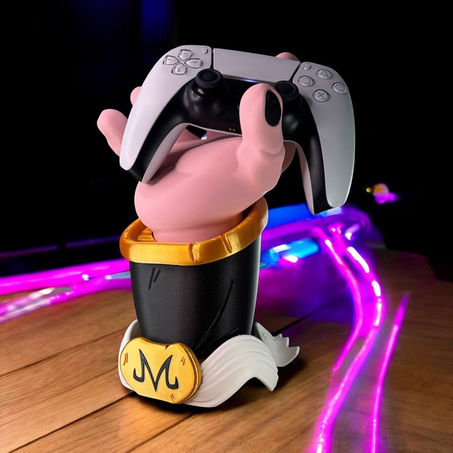 Dragon Ball Z Majin Buu Controller Stand | Gaming Controller Holder for PS5, PS4, Xbox & PC 3D Printed Anime Collectible